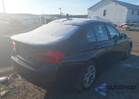 2017 BMW 320I xDrive из США, поврежденный, VIN WBA8E5G33HNU42459